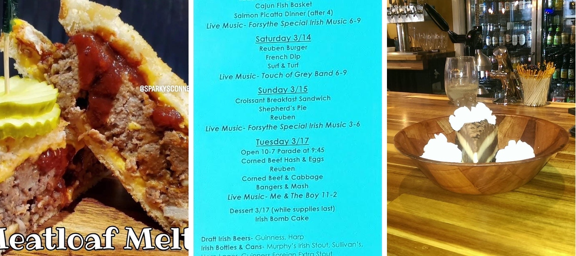 Sparky's Place Menu